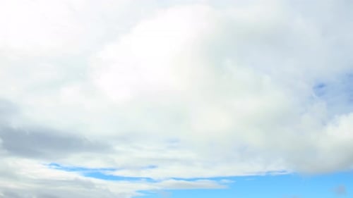 Time-lapse of a stormy cloudscape