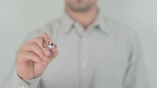 Lernen und führen Sie das Schreiben auf dem Bildschirm mit der Hand