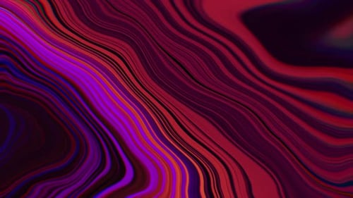 Fluid Abstract Colorful Swirling Lines Motion Background