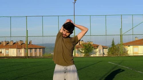 Warm Up Moves Outdoor Sport