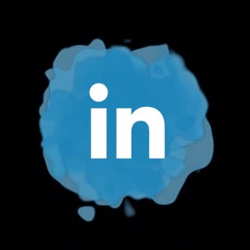 Icône Linkedin Social Media