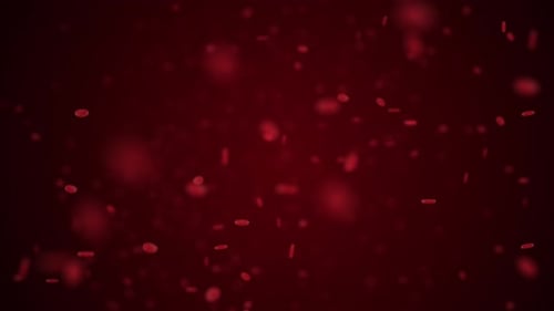 random simulation of blood cells in space