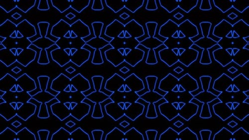 Abstrakte blaue geometrische nahtlose Muster