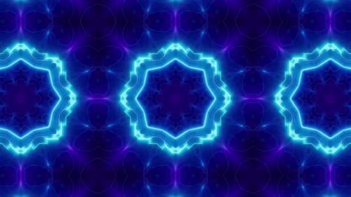 Neon Light Vj Background Loop 4K 09