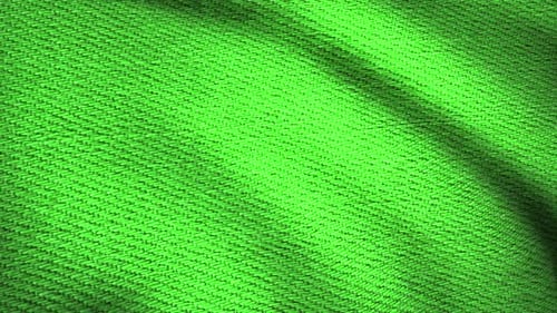 Denim fabric textured green fluttering