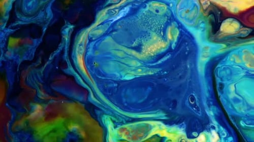 Abstract Colorful Invert Sacral Paint Exploding Texture 490