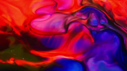 Abstract Fluid Color Motion Background