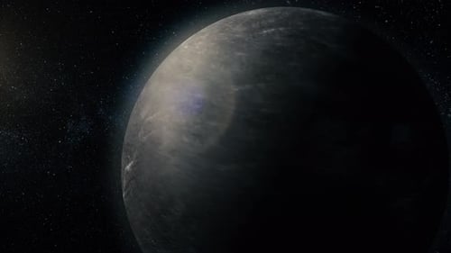 Incredibly beautiful space with planets