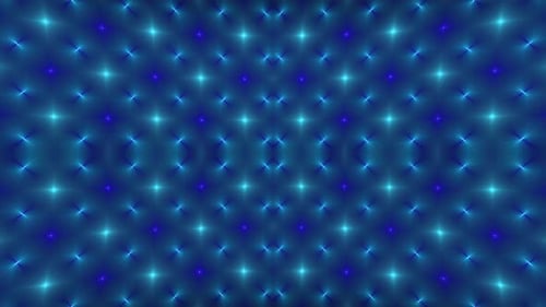 Neon Blue Light Grid Loop Background