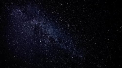 Milky Way Galaxy Time Lapse