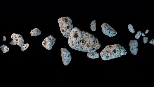 Cosmic Asteroid Field