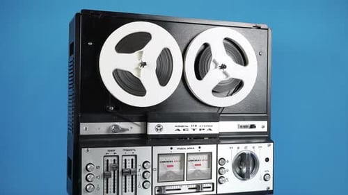 Vintage Reel-to-Reel Tape Recorder