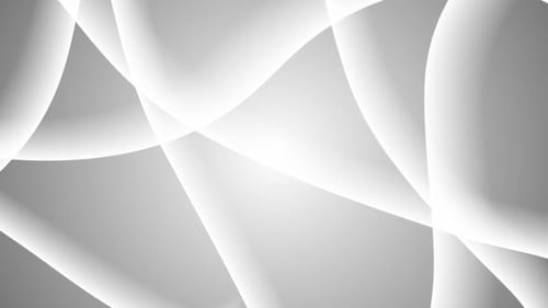 Abstract Seamless Line Loop Motion.White Multicolored Unique Geometric Design