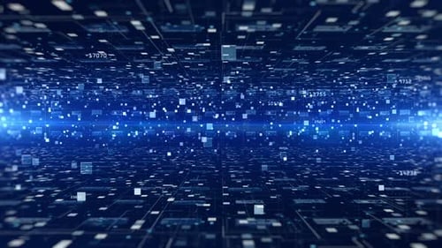 Cyberespace numérique Futuristic 859-FHD