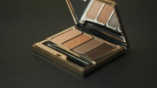Eye Shadow Palette in Neutral Brown Colors