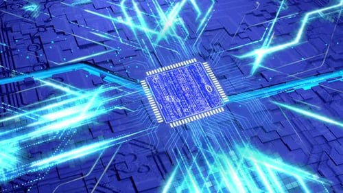 Chip Computer Chip Cpu Placa de circuito integrado