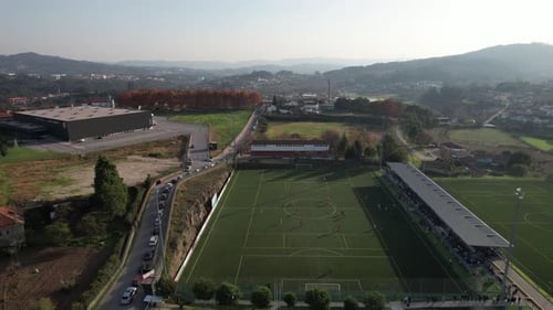 Soccer Players. Soccer Match. Soccer Stadium