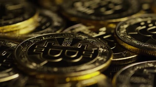 Plan rotatif de Bitcoins (cryptomonnaie numérique)