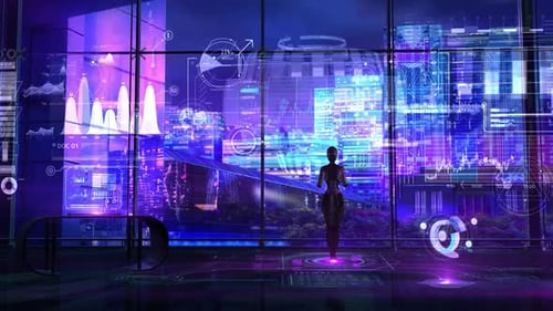 L'intelligence artificielle mène des recherches sur les données boursières HD