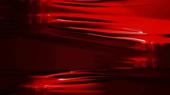 Red Color Textile Fabric Seamless Looping Background Moving Slowly ...