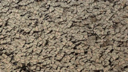 Dollars Money Falling