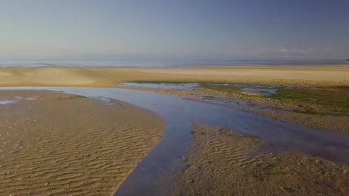 Leere Strandaufnahmen