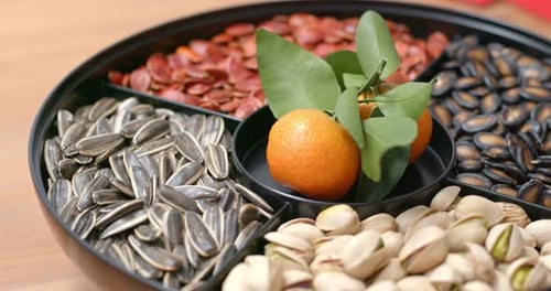 Caja de aperitivos del Año Nuevo Lunar