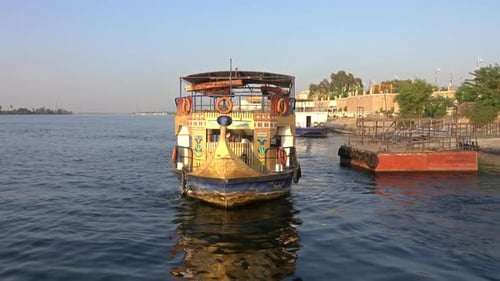 Public Ferry on Nile River, Luxor, Egypt