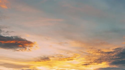 Dramatic Colorful Sunrise Sky Background