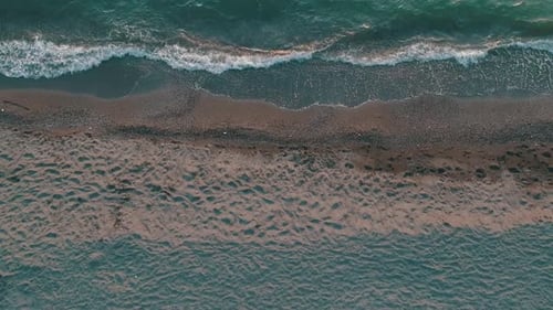 ocean drone view