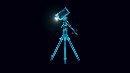 Télescope Hologramme rotatif 4k