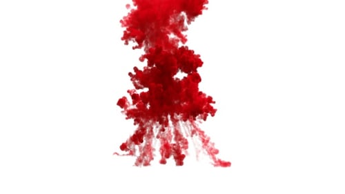 Colorful Fluid Ink Smoke Abstract Transition