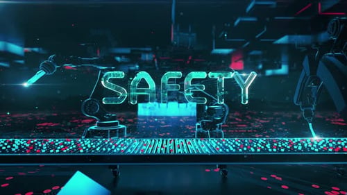 Futuristic Digital Titles Reveal for Corporate Technology Concepts