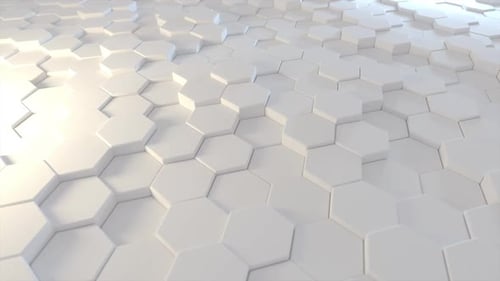 Hexagons Hintergrund 14