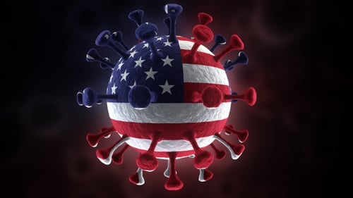 Covid-19 America / Corona USA Delta Lambda Strain Plus Variant