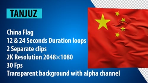 Flagge Chinas 2K