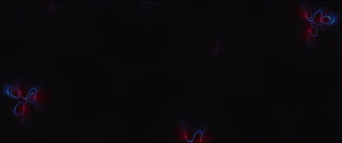 Abstract Neon Fluid Lines Expanding Seamless Motion Background