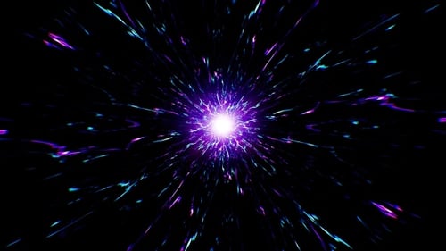 Electric Neon Energy Effect Loop 4K