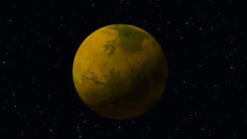 Mars, Planet und Mond