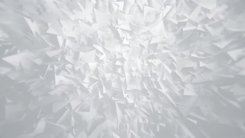 weißer polygonaler geometrischer abstrakter Hintergrund