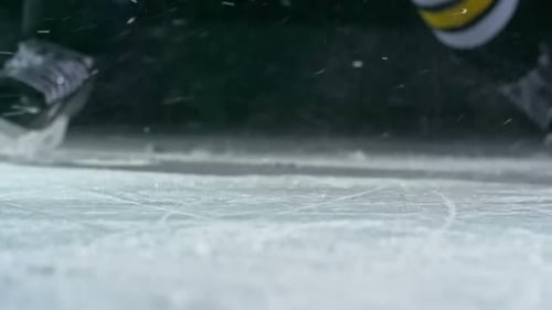 Shooting a Hockey Puck