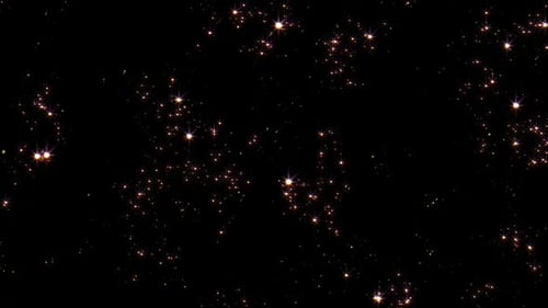 Golden Glitter Stars