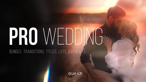 Pro Wedding Bundle for After Effects – Transitions, Titles, LUTs, Overlays