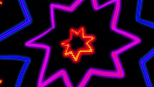 Fondo abstracto con garabatos ligeros Loop