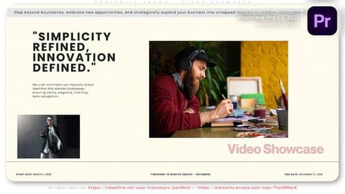 Portfolio Promo - Video Showcase