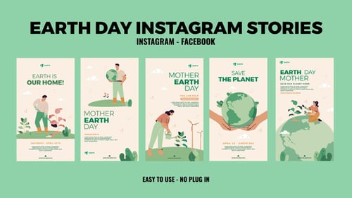 Earth Day Instagram Stories