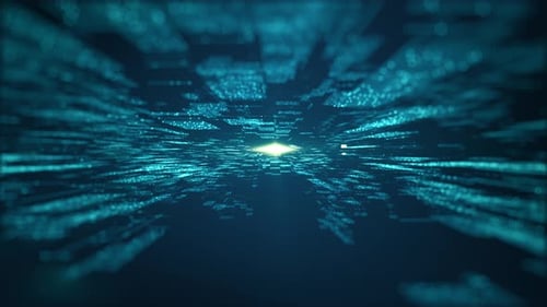 Abstract technology big data background concept.