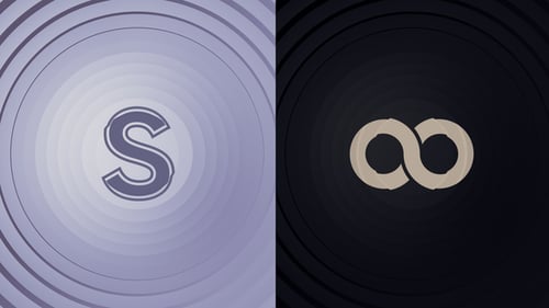 Minimal Concentric Circle Logo Reveal