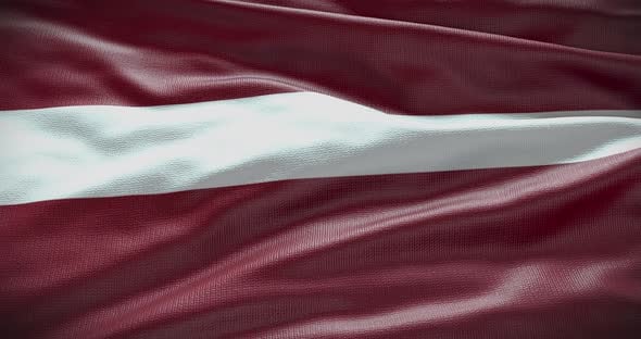 Realistic Latvian Flag Waving Loopable Animation, Backgrounds Motion ...