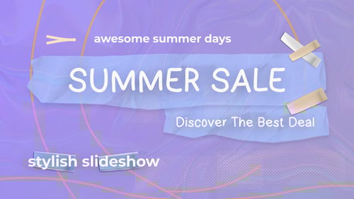 Trendy Summer Slideshow